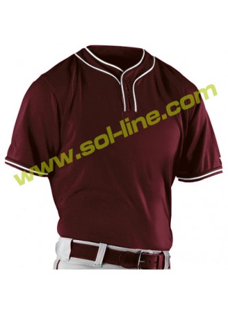 Mehroon Micro Fiber Jerseys With White Piping
